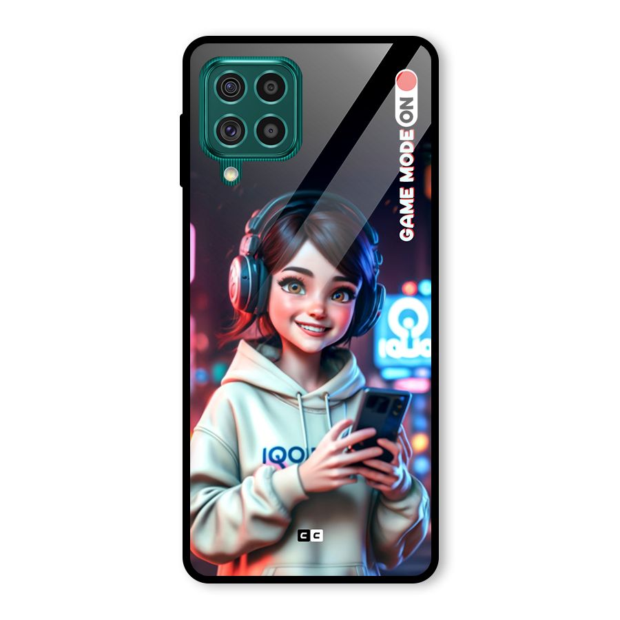 Lets Play Glass Back Case for Galaxy F62