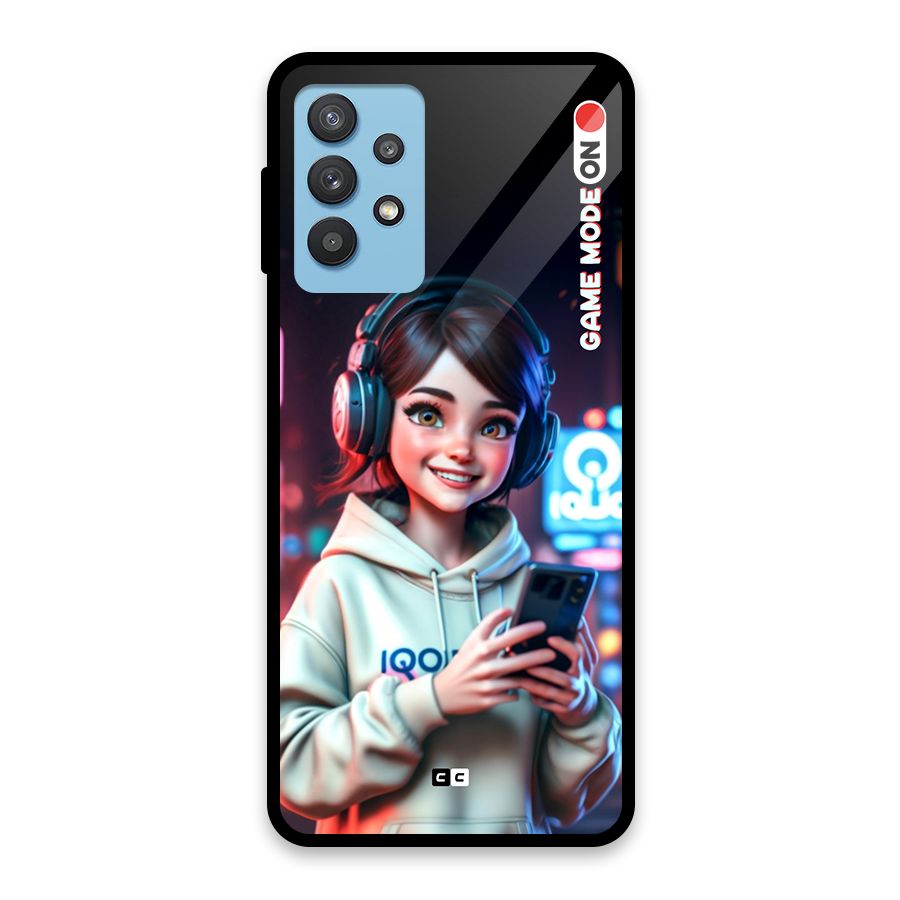 Lets Play Glass Back Case for Galaxy M32 5G