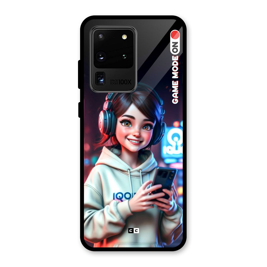 Lets Play Glass Back Case for Galaxy S20 Ultra