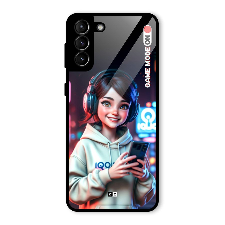 Lets Play Glass Back Case for Galaxy S21 Plus