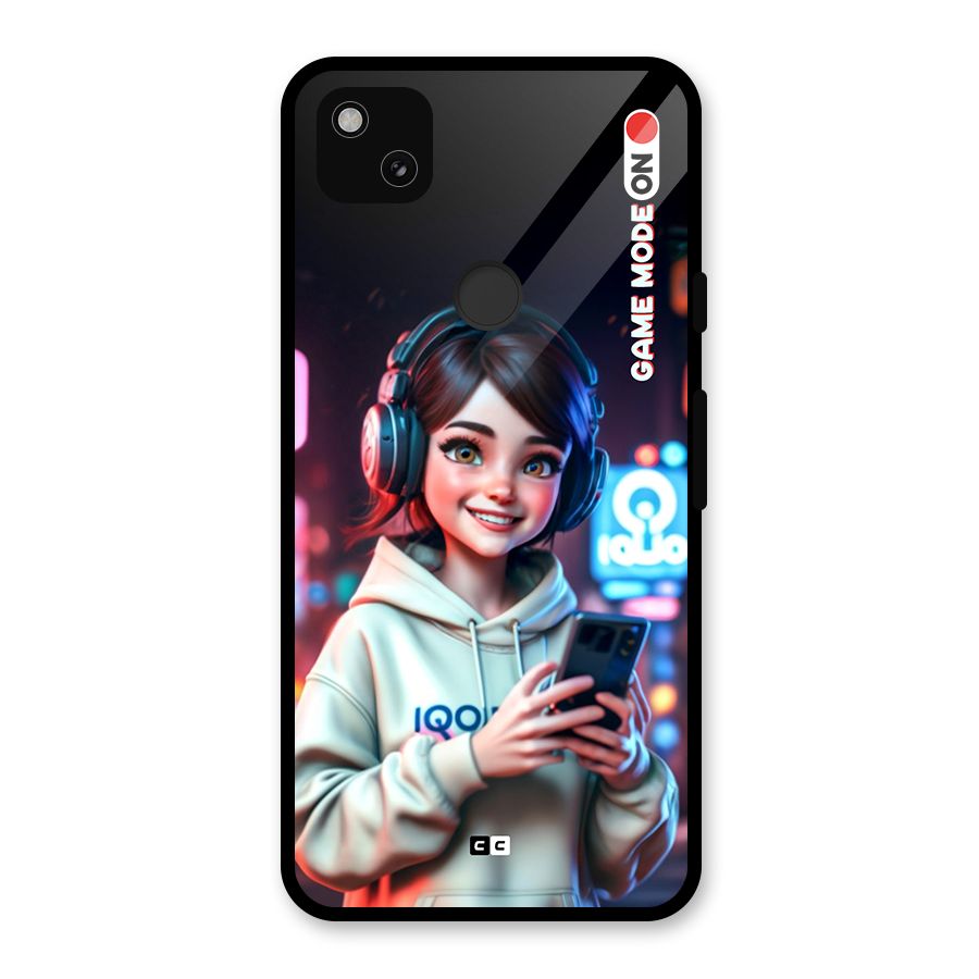 Lets Play Glass Back Case for Google Pixel 4a