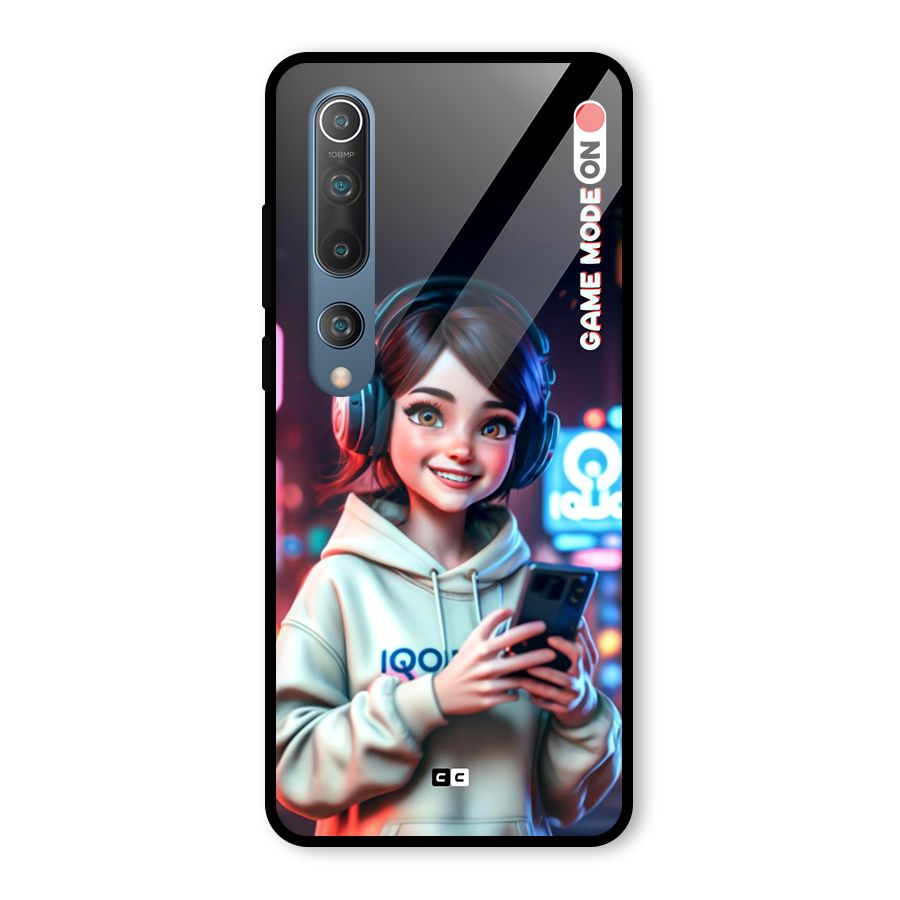 Lets Play Glass Back Case for Mi 10