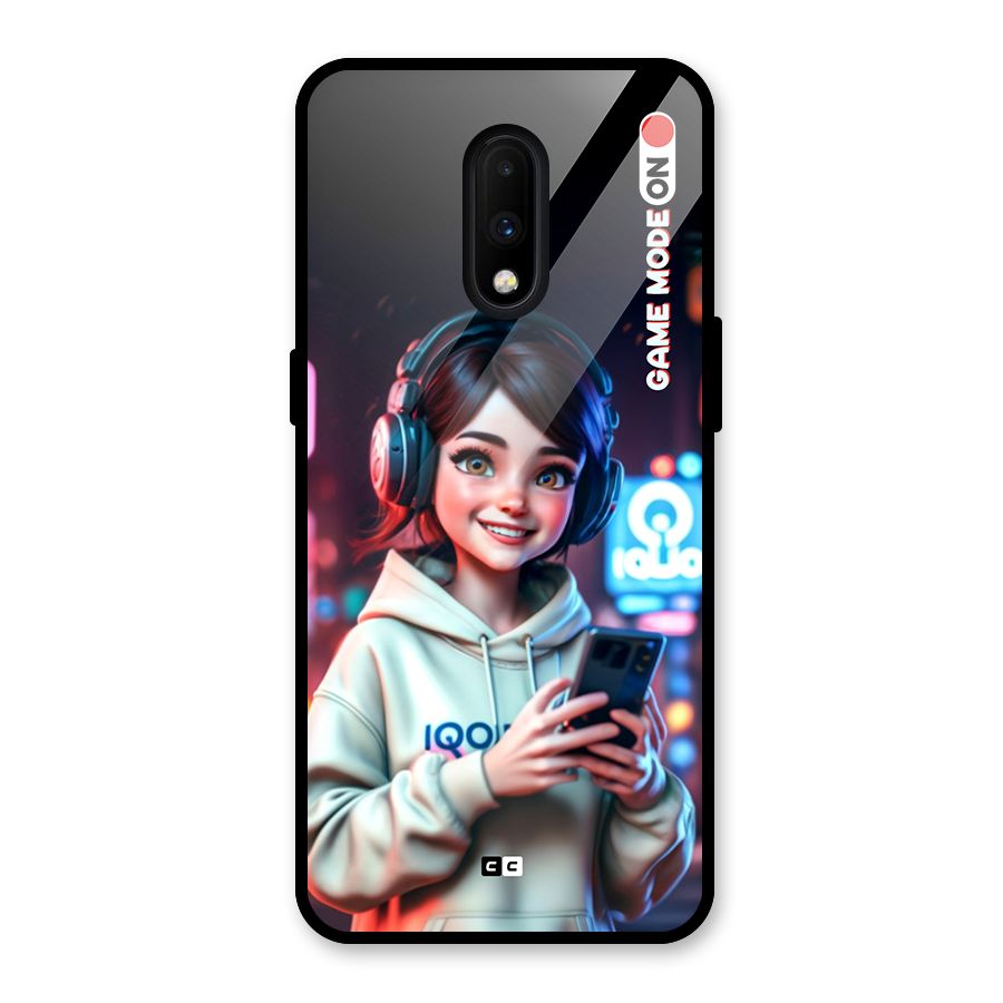 Lets Play Glass Back Case for OnePlus 7