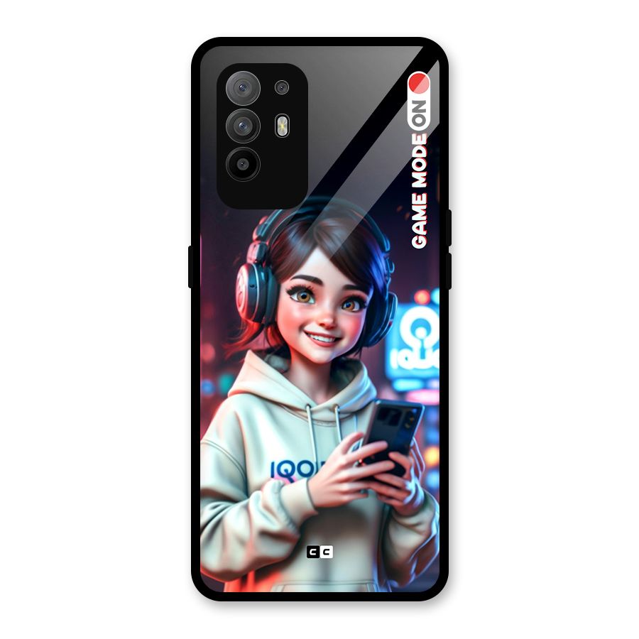 Lets Play Glass Back Case for Oppo F19 Pro Plus 5G
