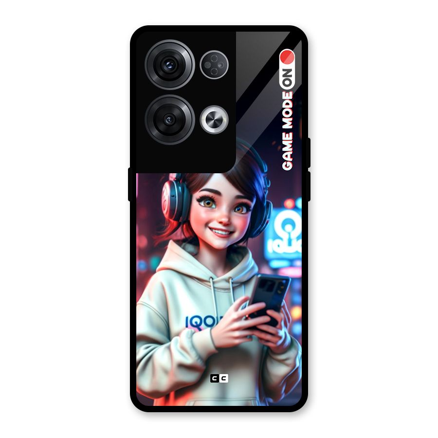 Lets Play Glass Back Case for Oppo Reno8 Pro 5G