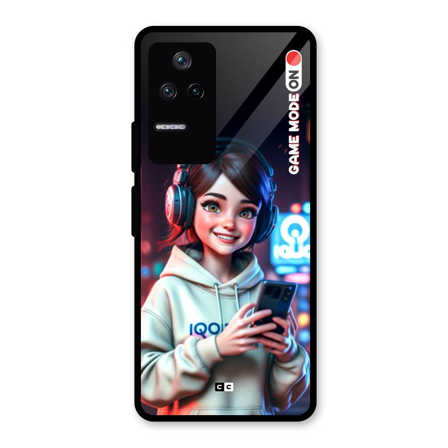 Lets Play Glass Back Case for Poco F4 5G