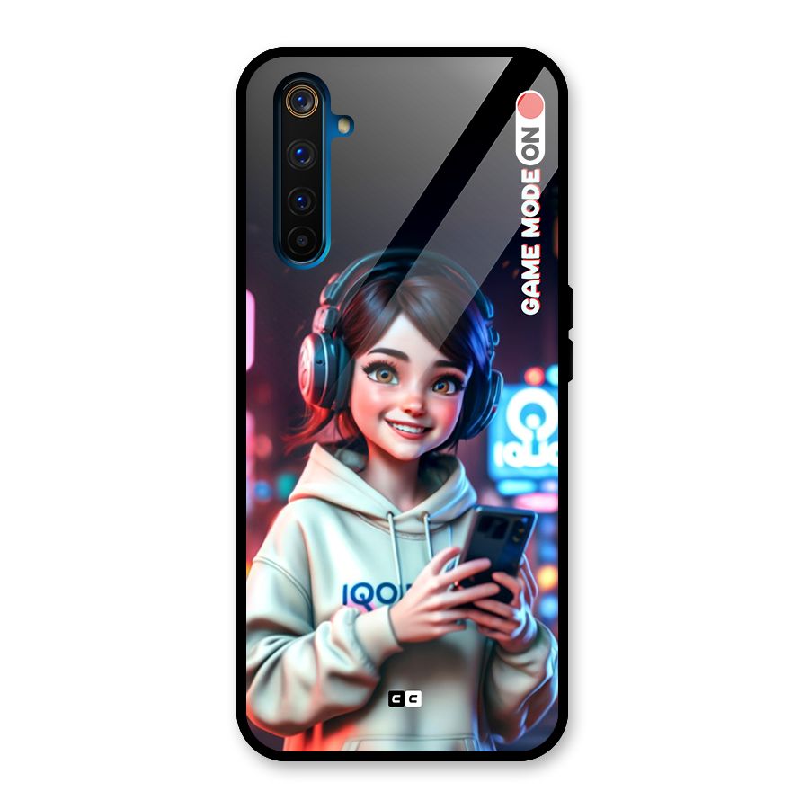 Lets Play Glass Back Case for Realme 6 Pro