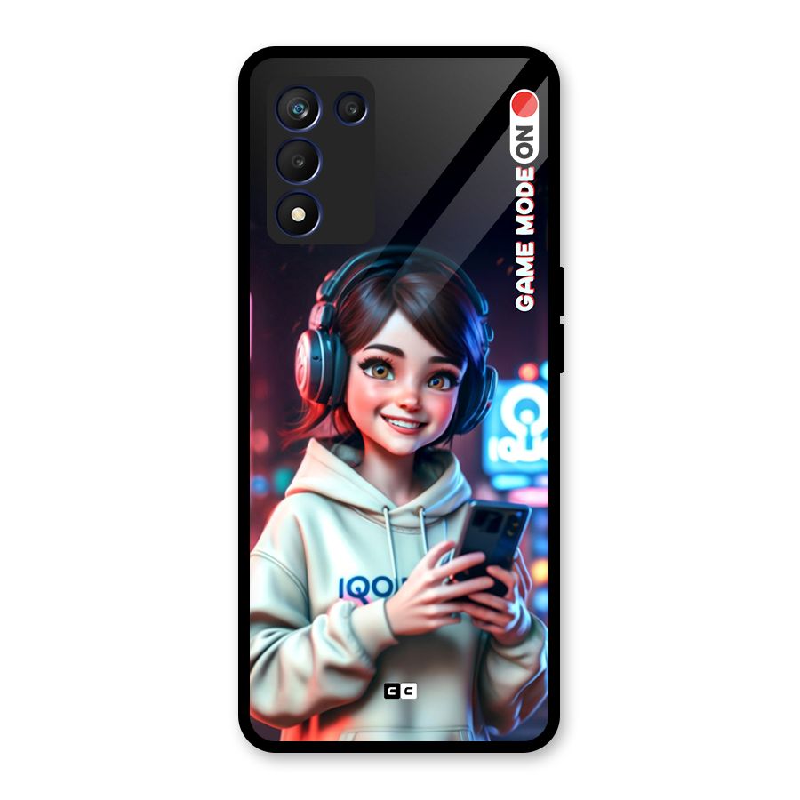 Lets Play Glass Back Case for Realme 9 5G Speed
