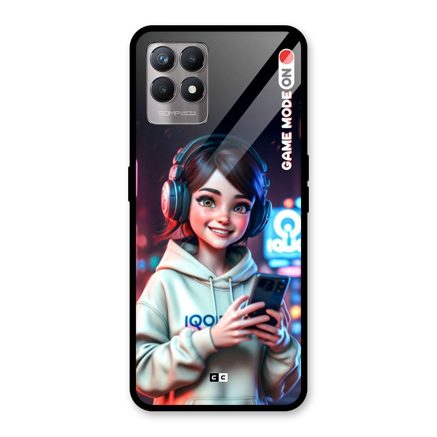 Lets Play Glass Back Case for Realme Narzo 50