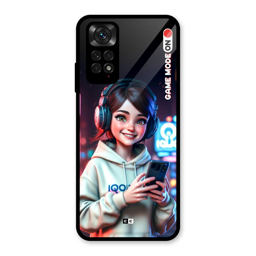 Lets Play Glass Back Case for Redmi Note 11S