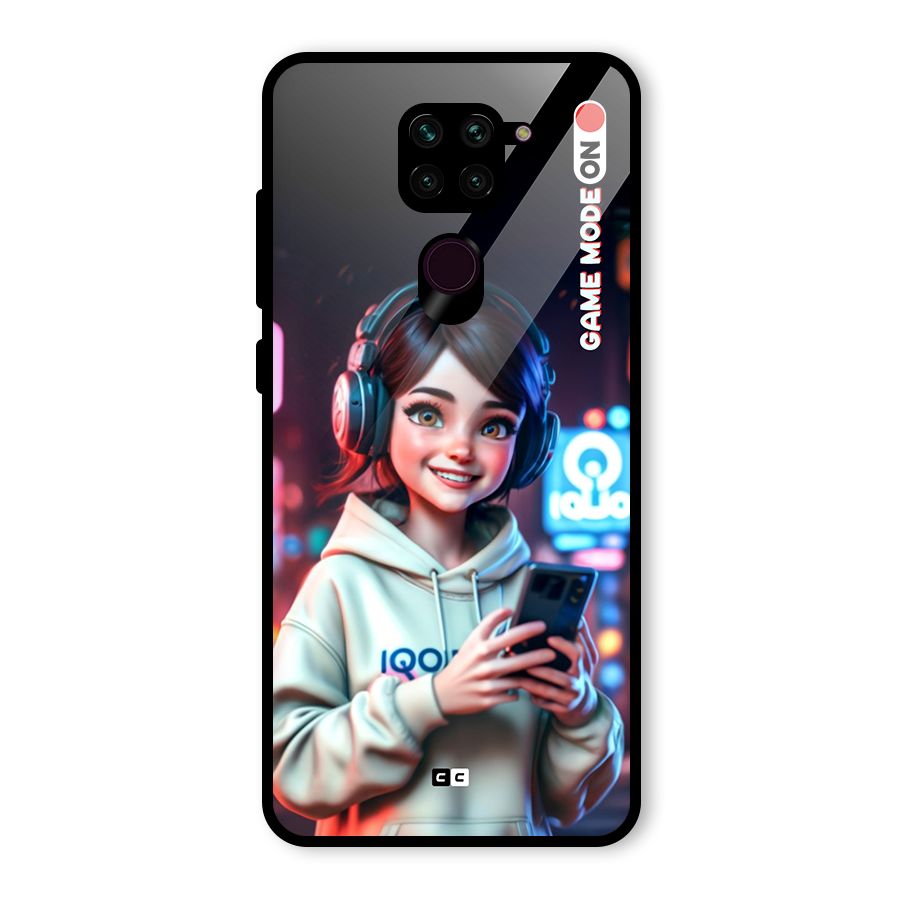 Lets Play Glass Back Case for Redmi Note 9