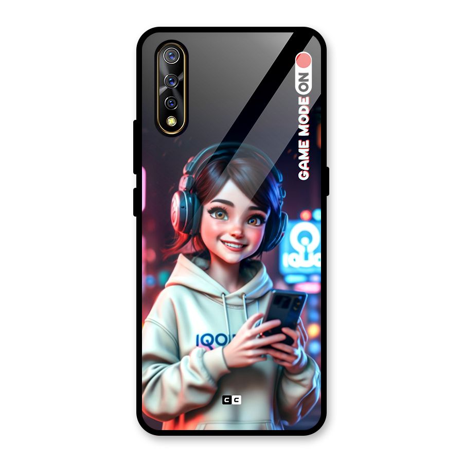 Lets Play Glass Back Case for Vivo S1