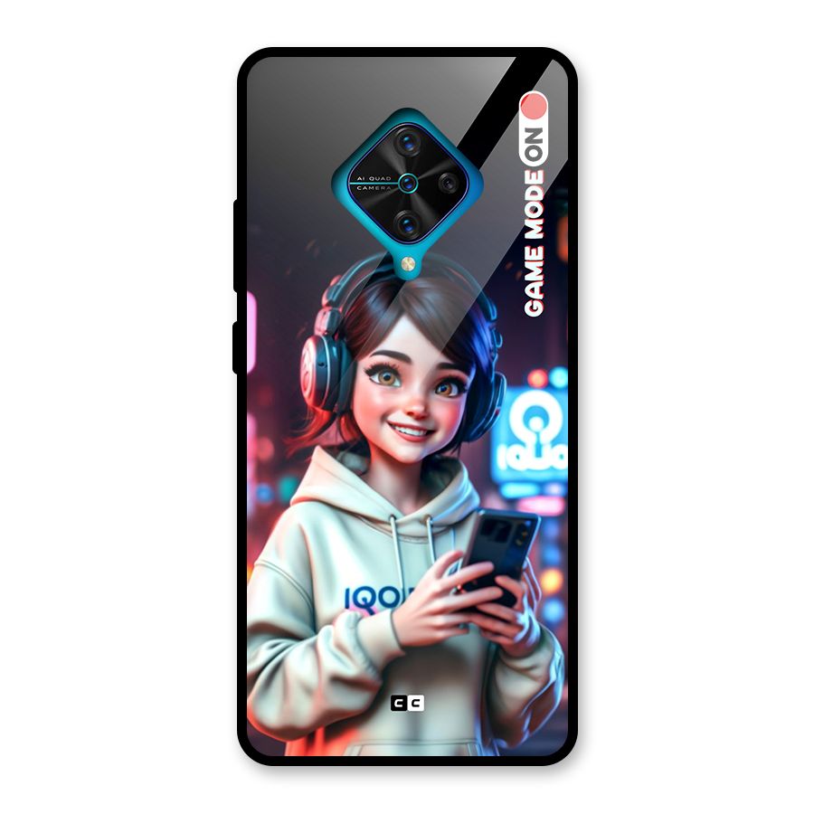Lets Play Glass Back Case for Vivo S1 Pro