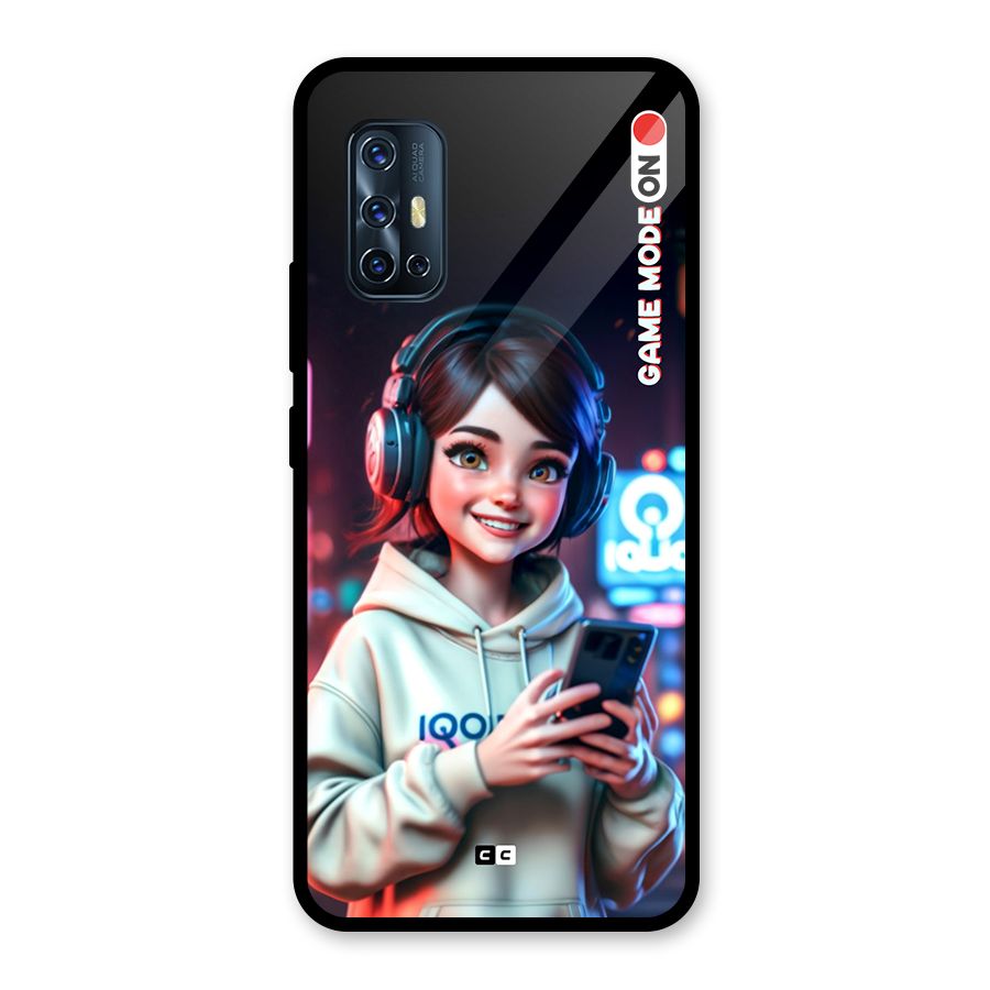 Lets Play Glass Back Case for Vivo V17