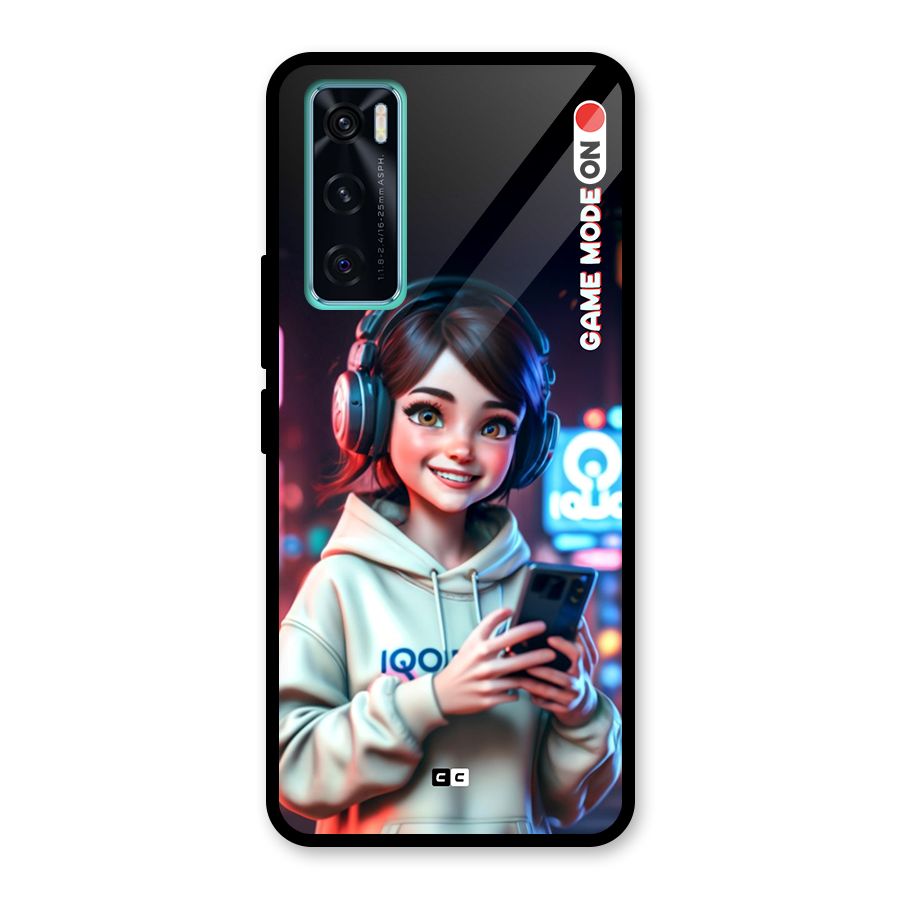 Lets Play Glass Back Case for Vivo V20 SE