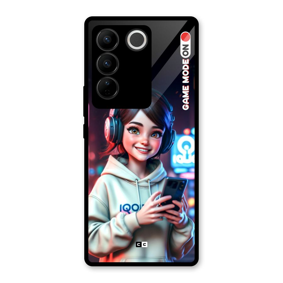 Lets Play Glass Back Case for Vivo V27