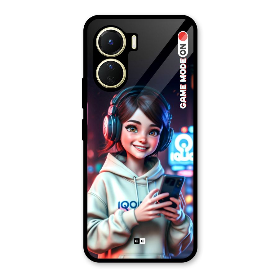 Lets Play Glass Back Case for Vivo Y16