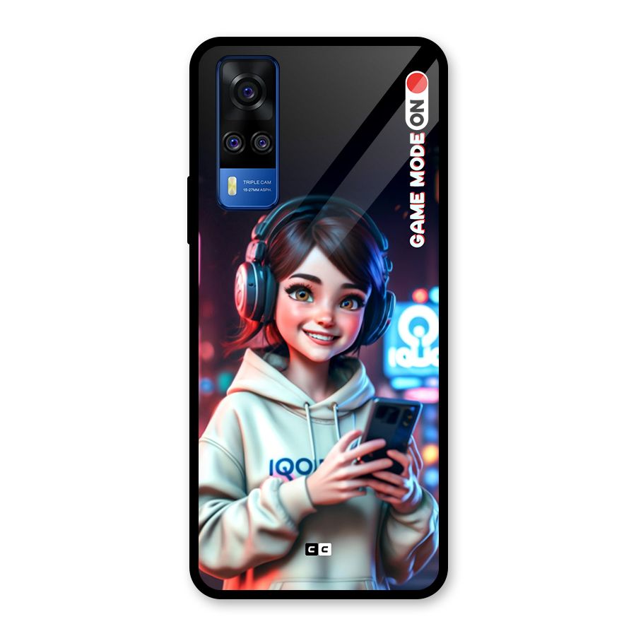 Lets Play Glass Back Case for Vivo Y31