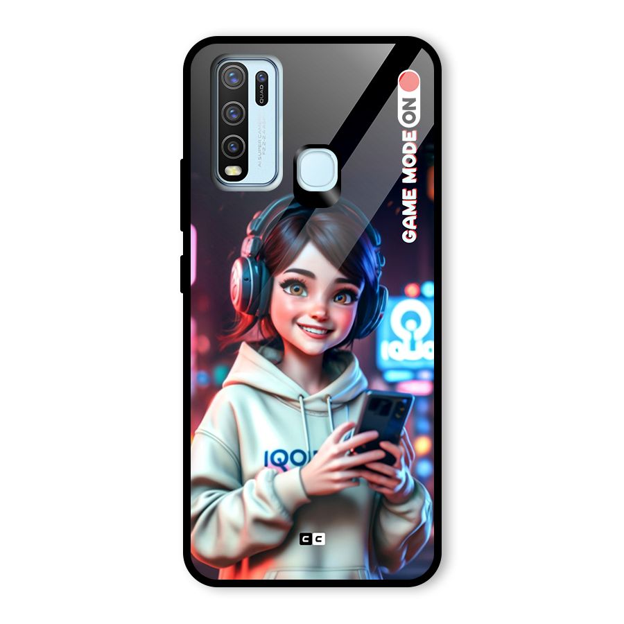 Lets Play Glass Back Case for Vivo Y50