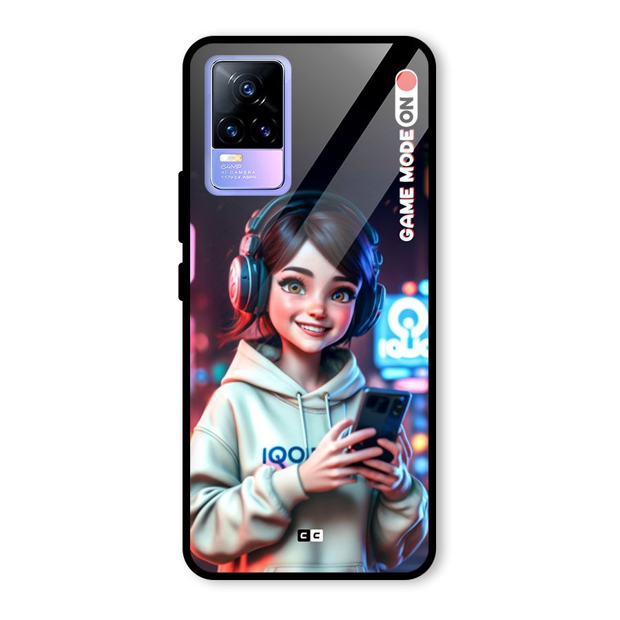 Lets Play Glass Back Case for Vivo Y73
