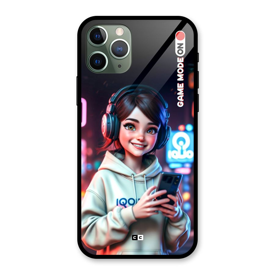 Lets Play Glass Back Case for iPhone 11 Pro