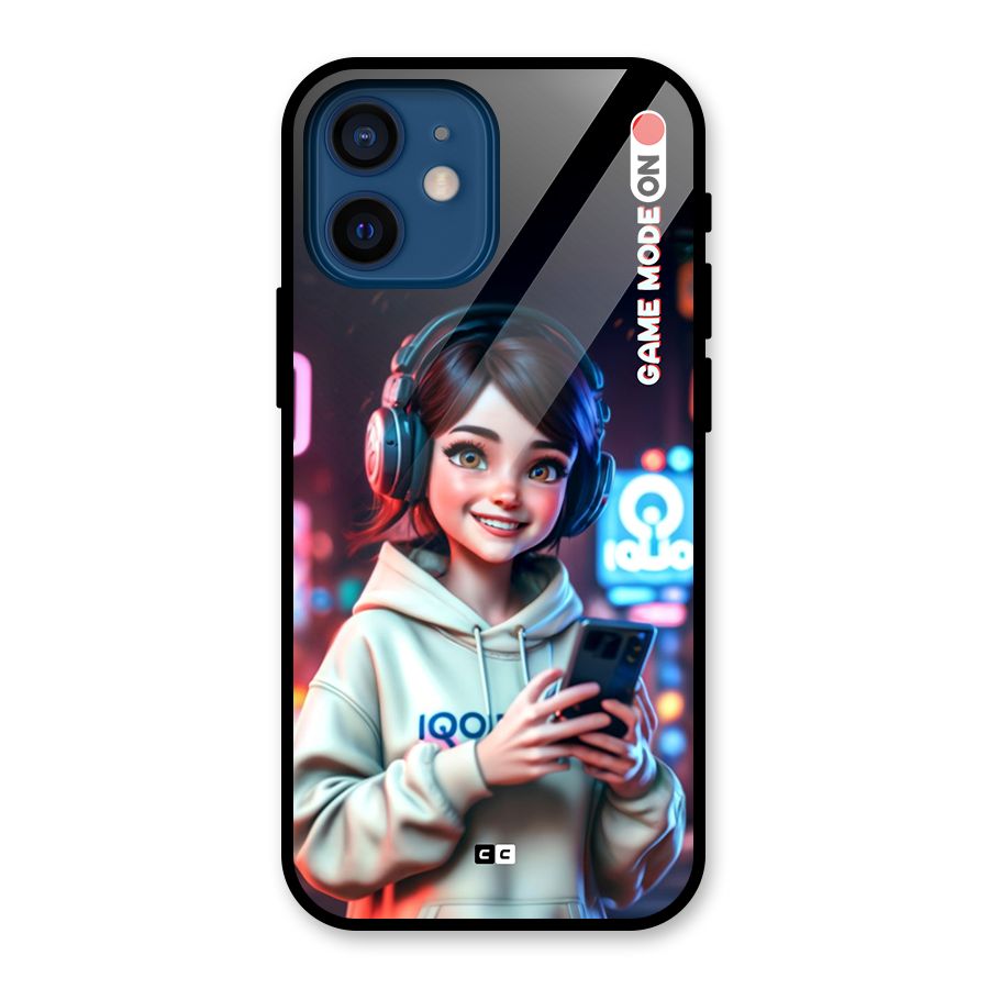 Lets Play Glass Back Case for iPhone 12 Mini