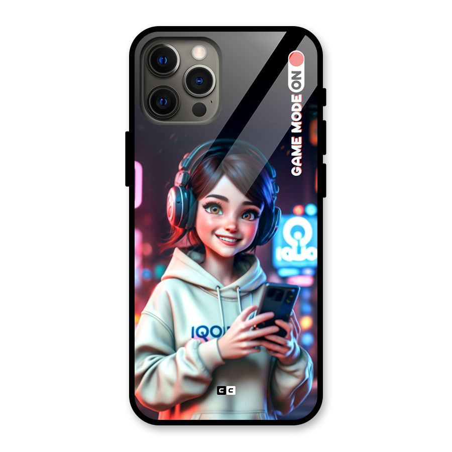 Lets Play Glass Back Case for iPhone 12 Pro Max