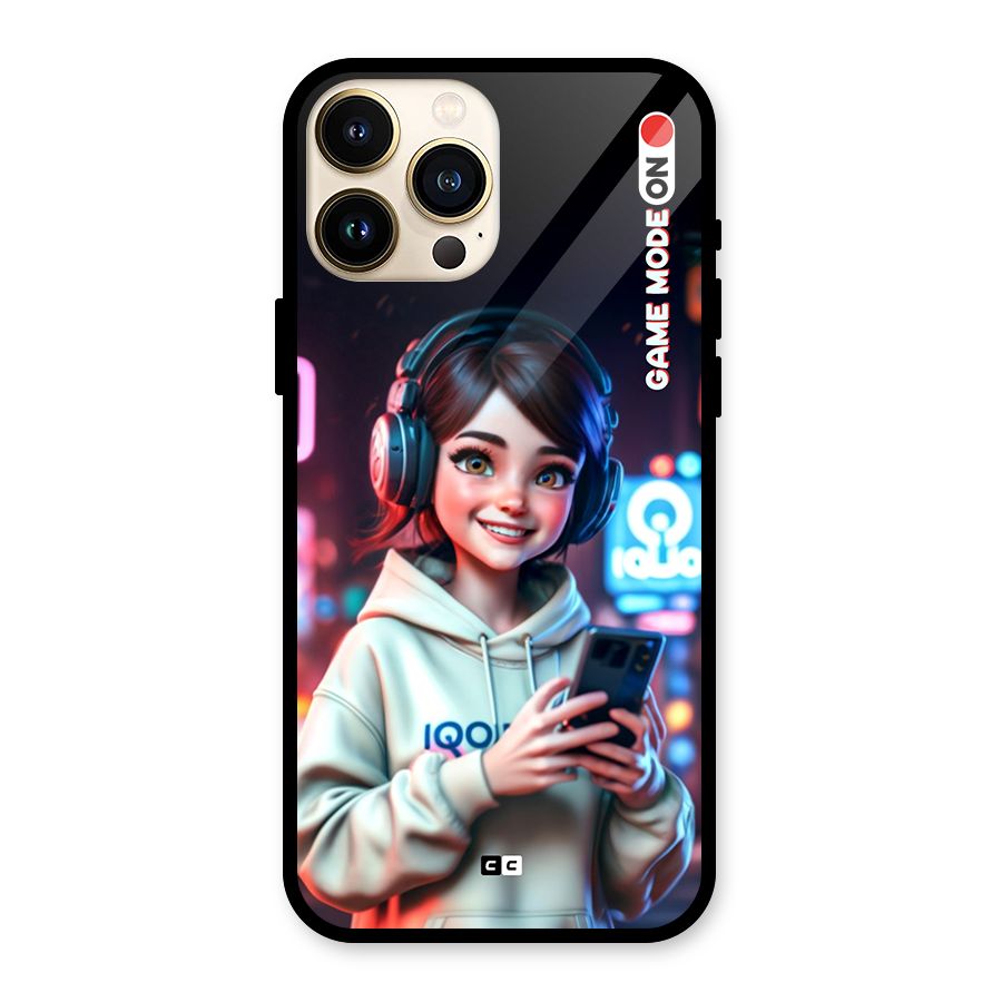 Lets Play Glass Back Case for iPhone 13 Pro Max