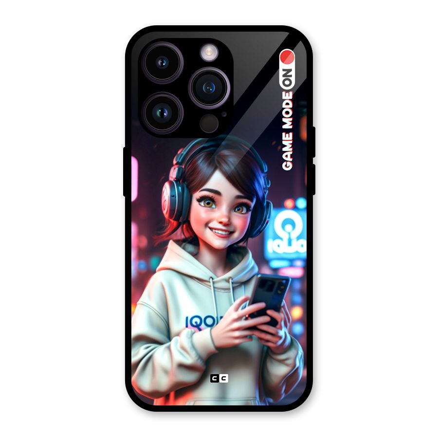 Lets Play Glass Back Case for iPhone 14 Pro
