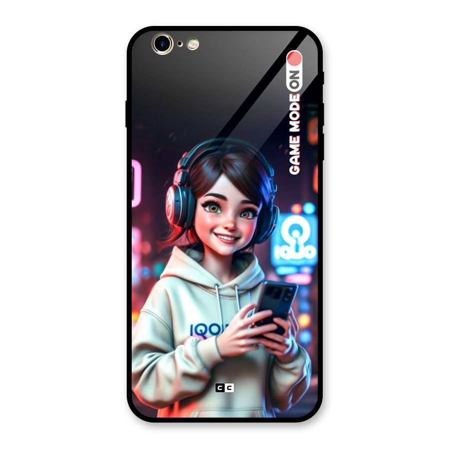 Lets Play Glass Back Case for iPhone 6 Plus 6S Plus