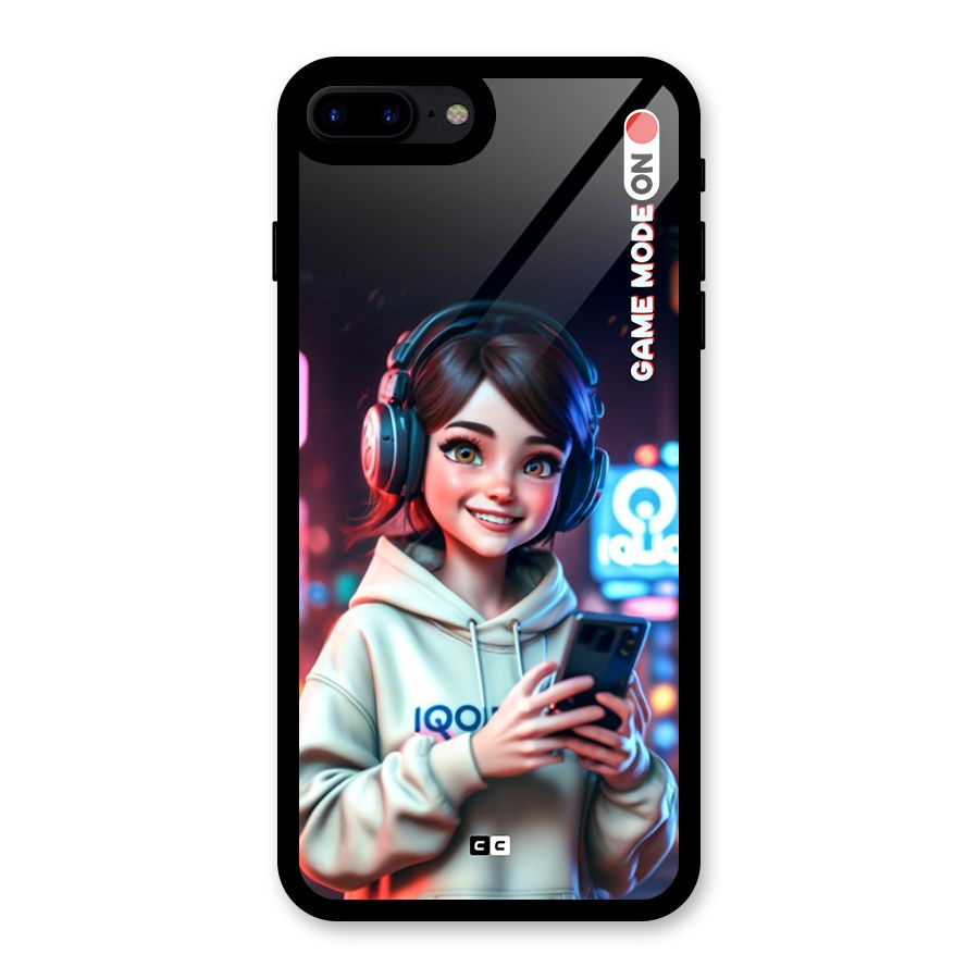 Lets Play Glass Back Case for iPhone 8 Plus