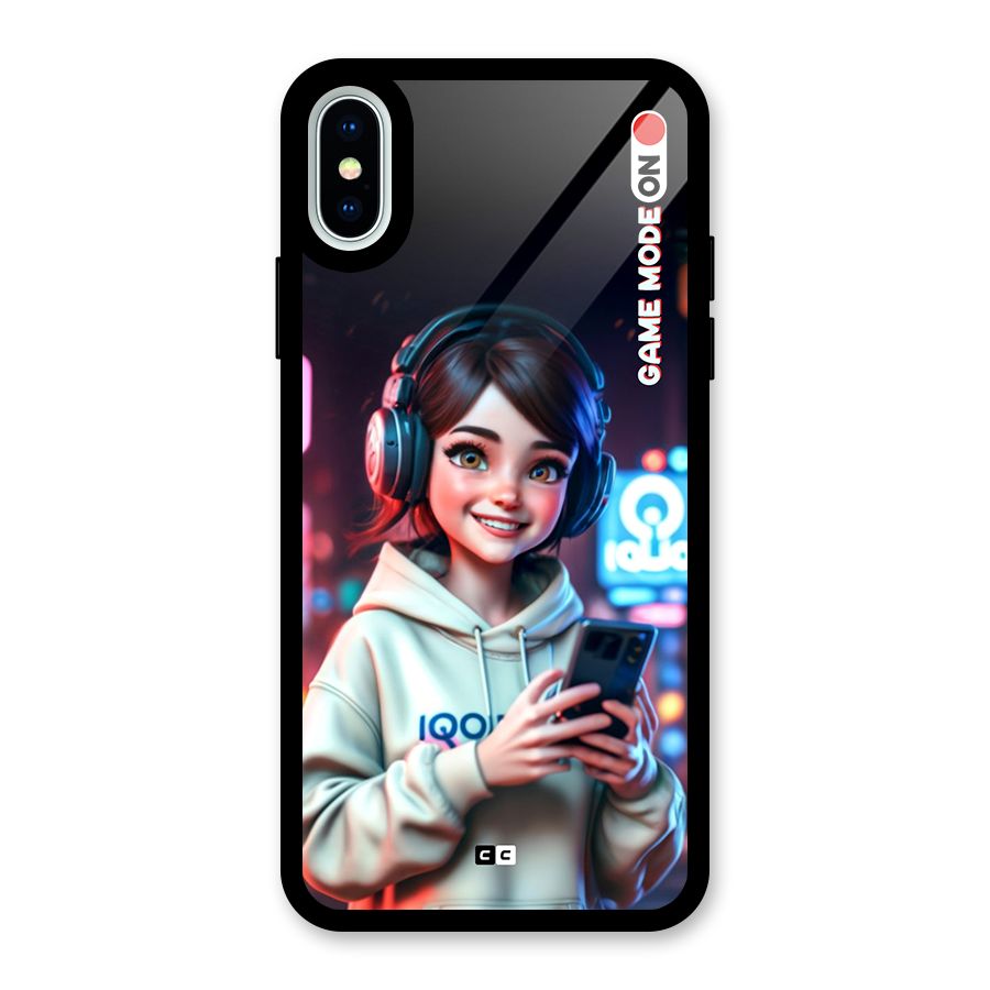 Lets Play Glass Back Case for iPhone X