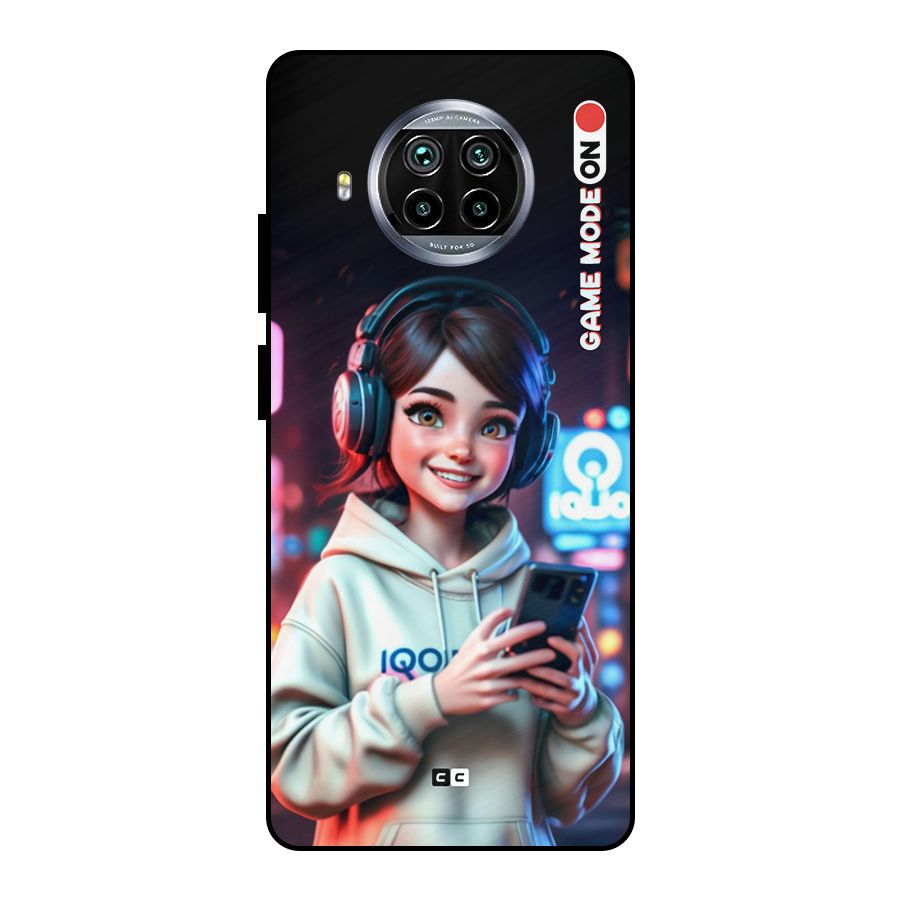 Lets Play Metal Back Case for Mi 10i
