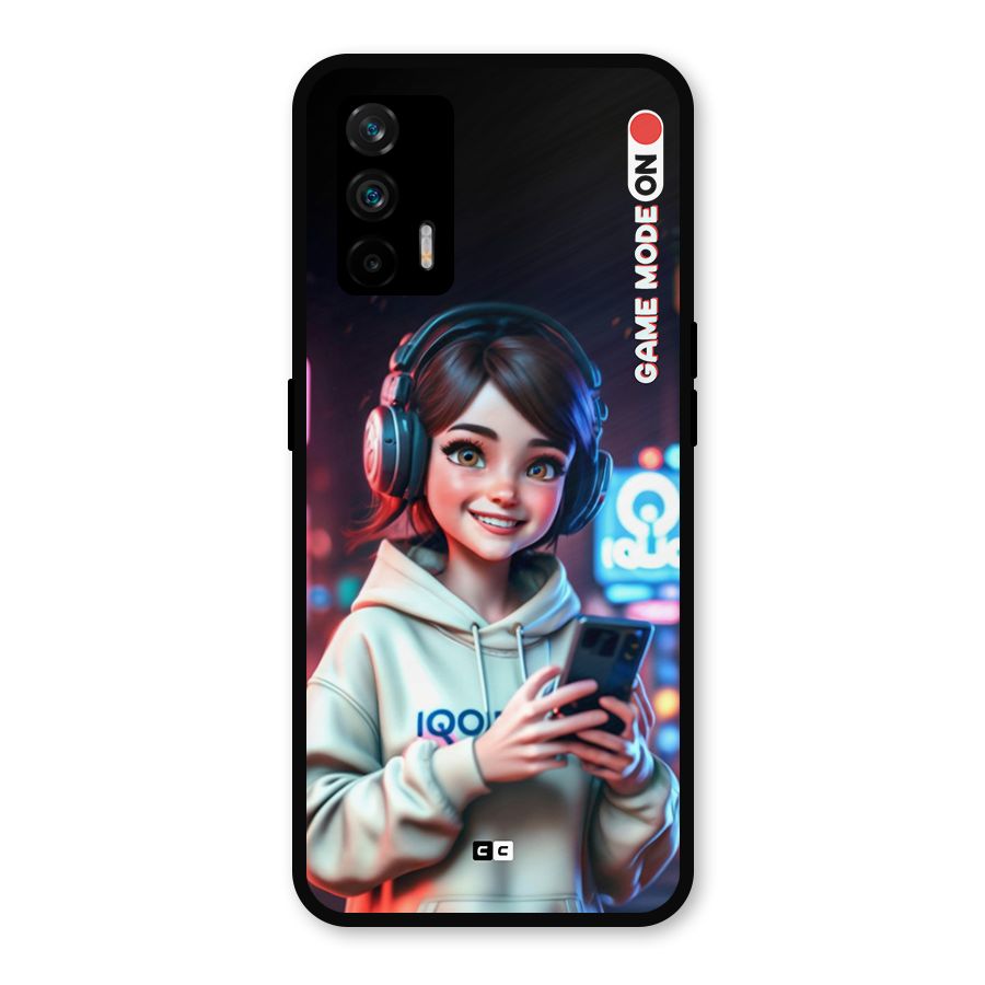 Lets Play Metal Back Case for Realme GT 5G