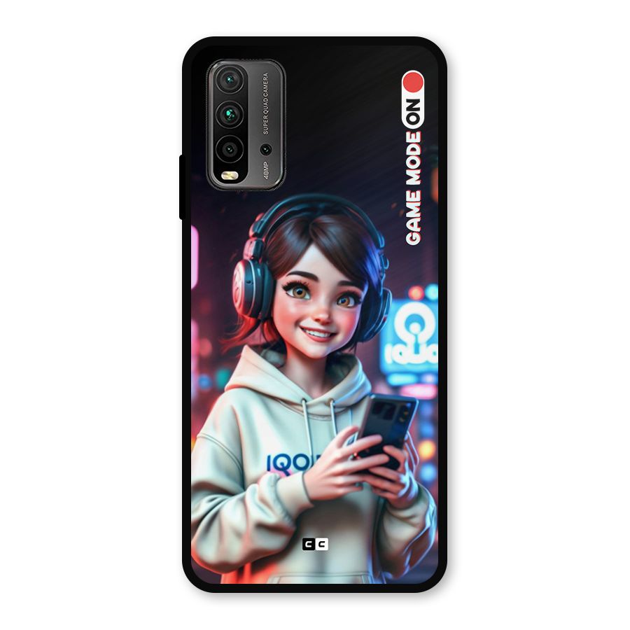 Lets Play Metal Back Case for Redmi 9 Power