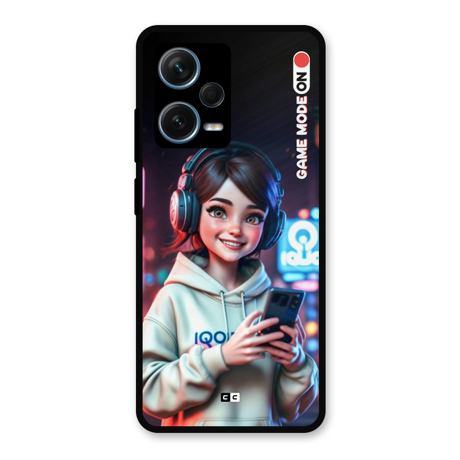 Lets Play Metal Back Case for Redmi Note 12 Pro Plus 5G