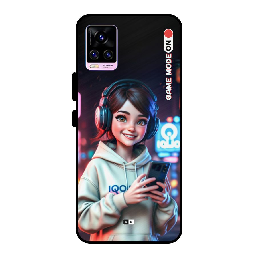 Lets Play Metal Back Case for Vivo V20 Pro