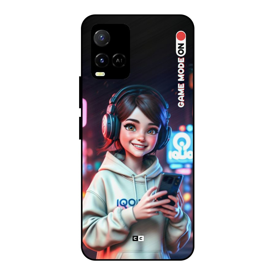 Lets Play Metal Back Case for Vivo Y21