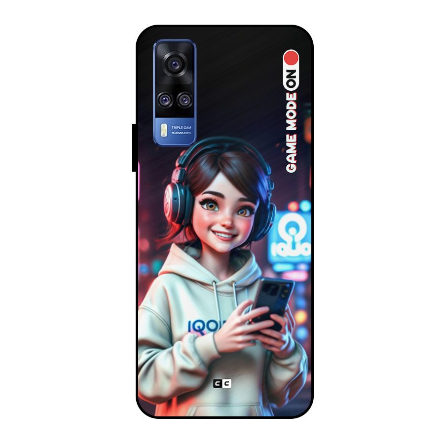 Lets Play Metal Back Case for Vivo Y51