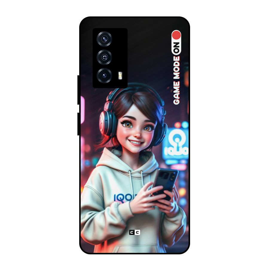 Lets Play Metal Back Case for iQOO Z5