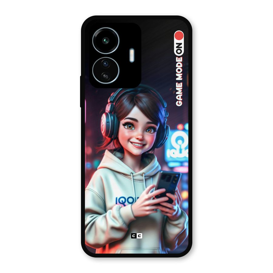 Lets Play Metal Back Case for vivo iQOO Z6 Lite 5G