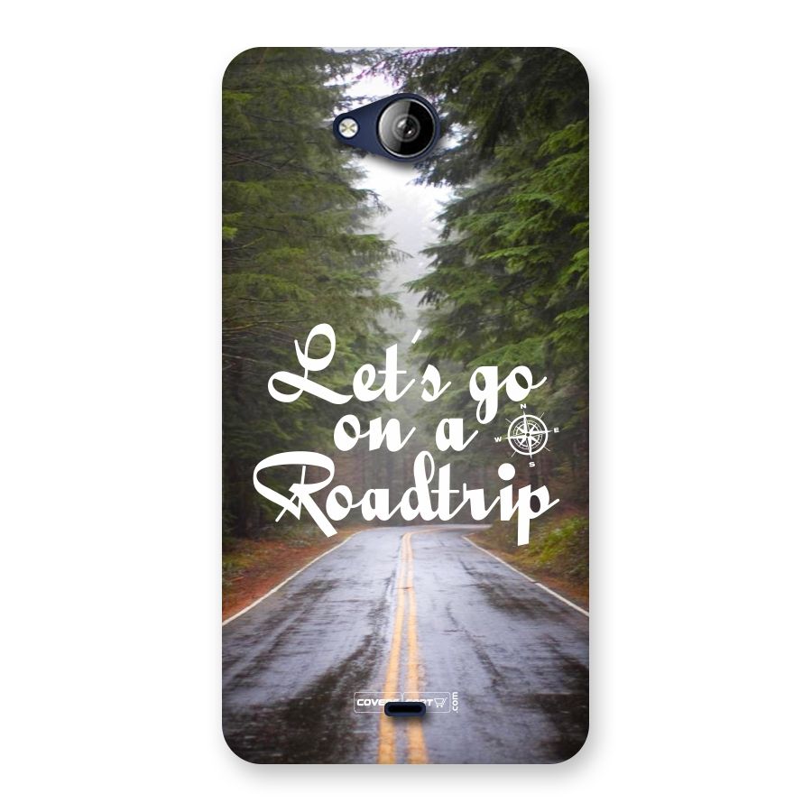 Lets go on a Roadtrip Back Case for Canvas Play Q355