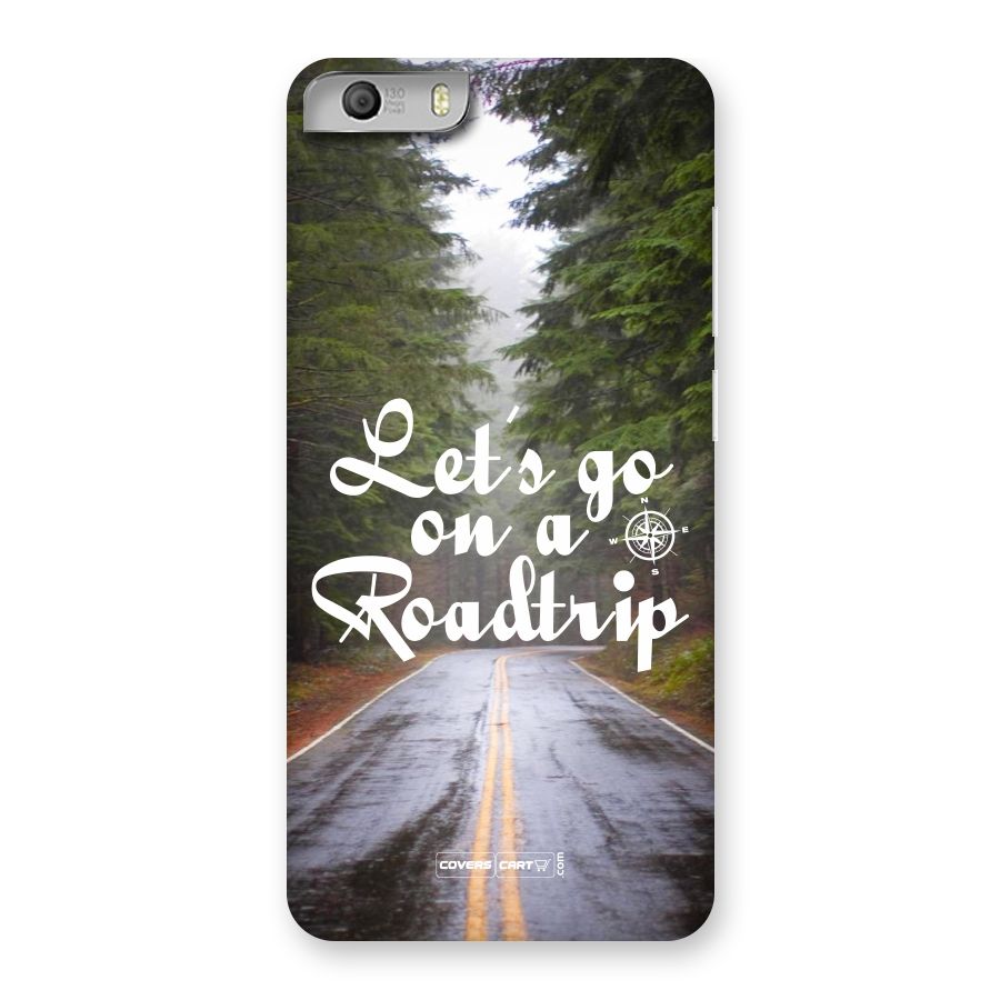 Lets go on a Roadtrip Back Case for Micromax Canvas Knight 2