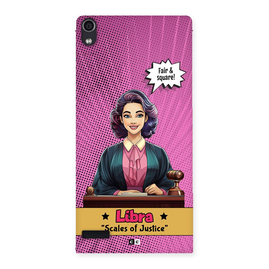 Libra Justice Back Case for Ascend P6