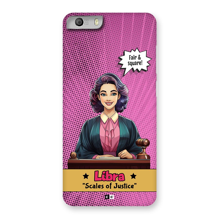 Libra Justice Back Case for Canvas Knight 2