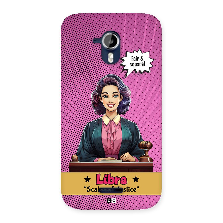 Libra Justice Back Case for Canvas Magnus A117