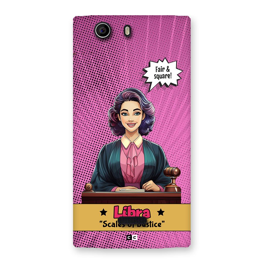 Libra Justice Back Case for Canvas Nitro 2 E311