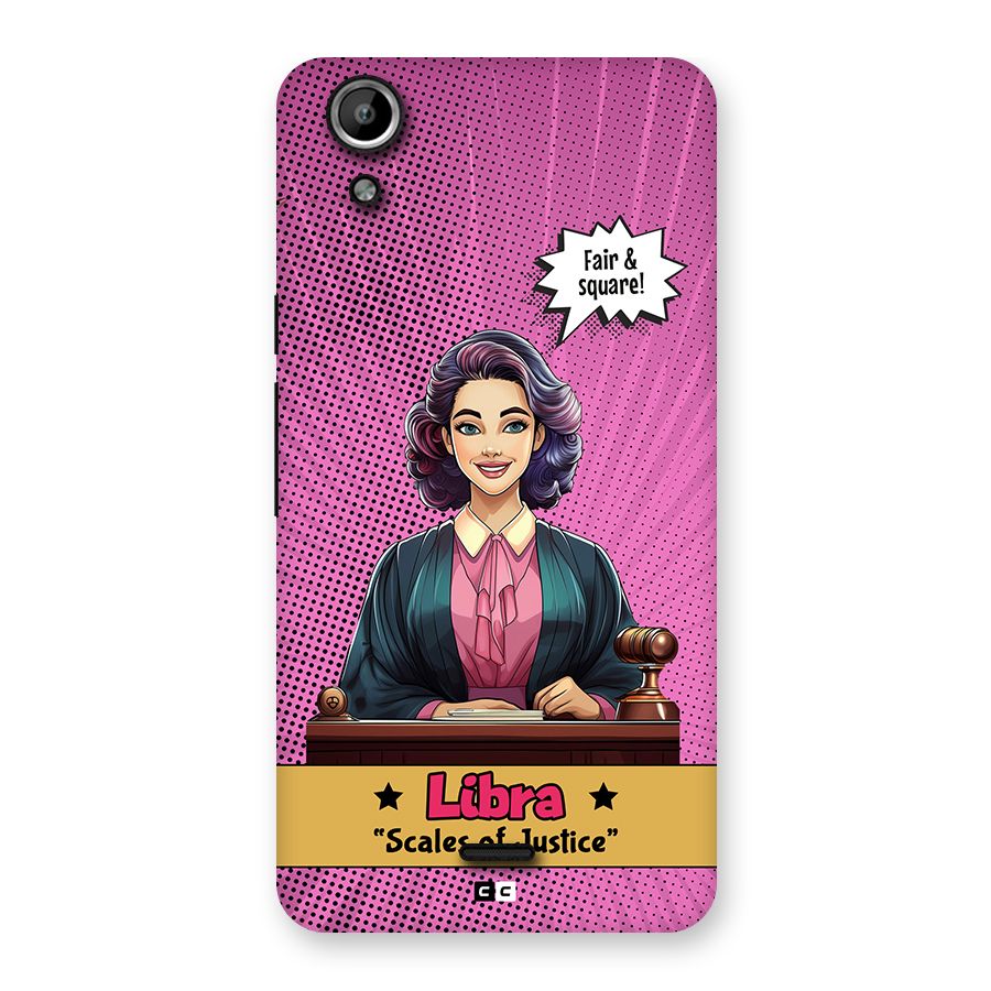 Libra Justice Back Case for Canvas Selfie Lens Q345
