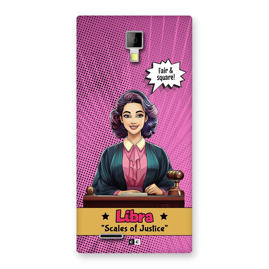 Libra Justice Back Case for Canvas Xpress A99