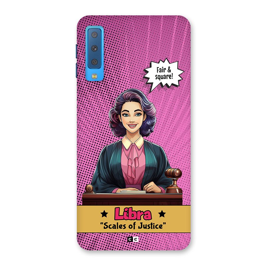 Libra Justice Back Case for Galaxy A7 (2018)